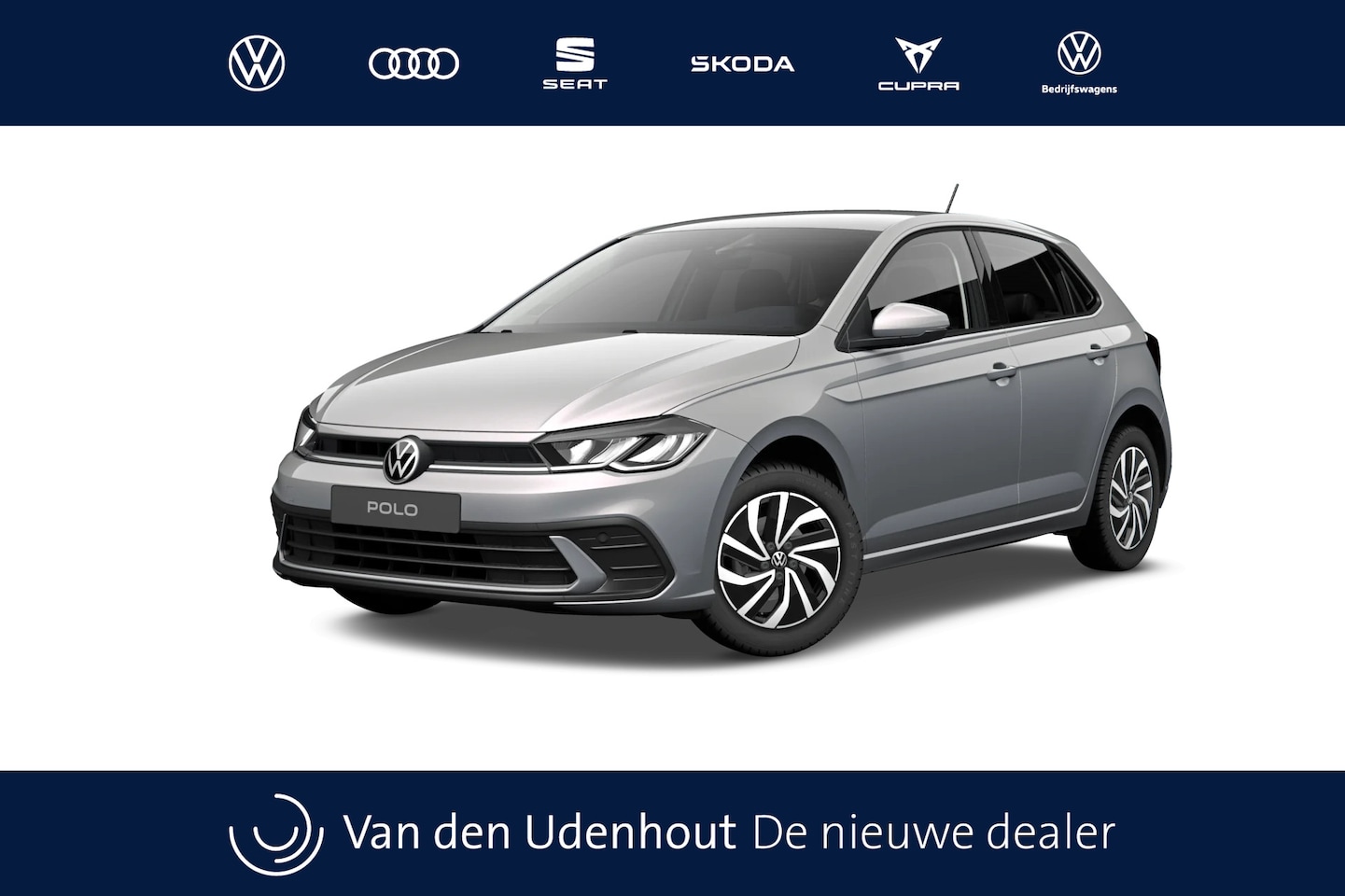 Volkswagen Polo - 1.0 TSI 95 5MT Life Edition Zijruiten achter en achterruit getint, 65% lichtabsorberend | - AutoWereld.nl