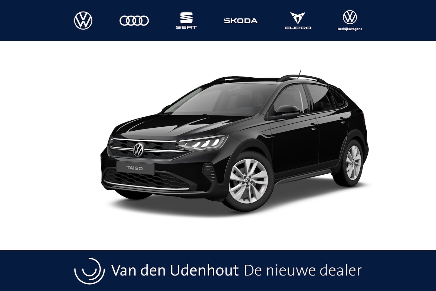 Volkswagen Taigo - 1.0 TSI 95 5MT Life Edition Zijruiten achter en achterruit getint 65% lichtabsorberend | A - AutoWereld.nl