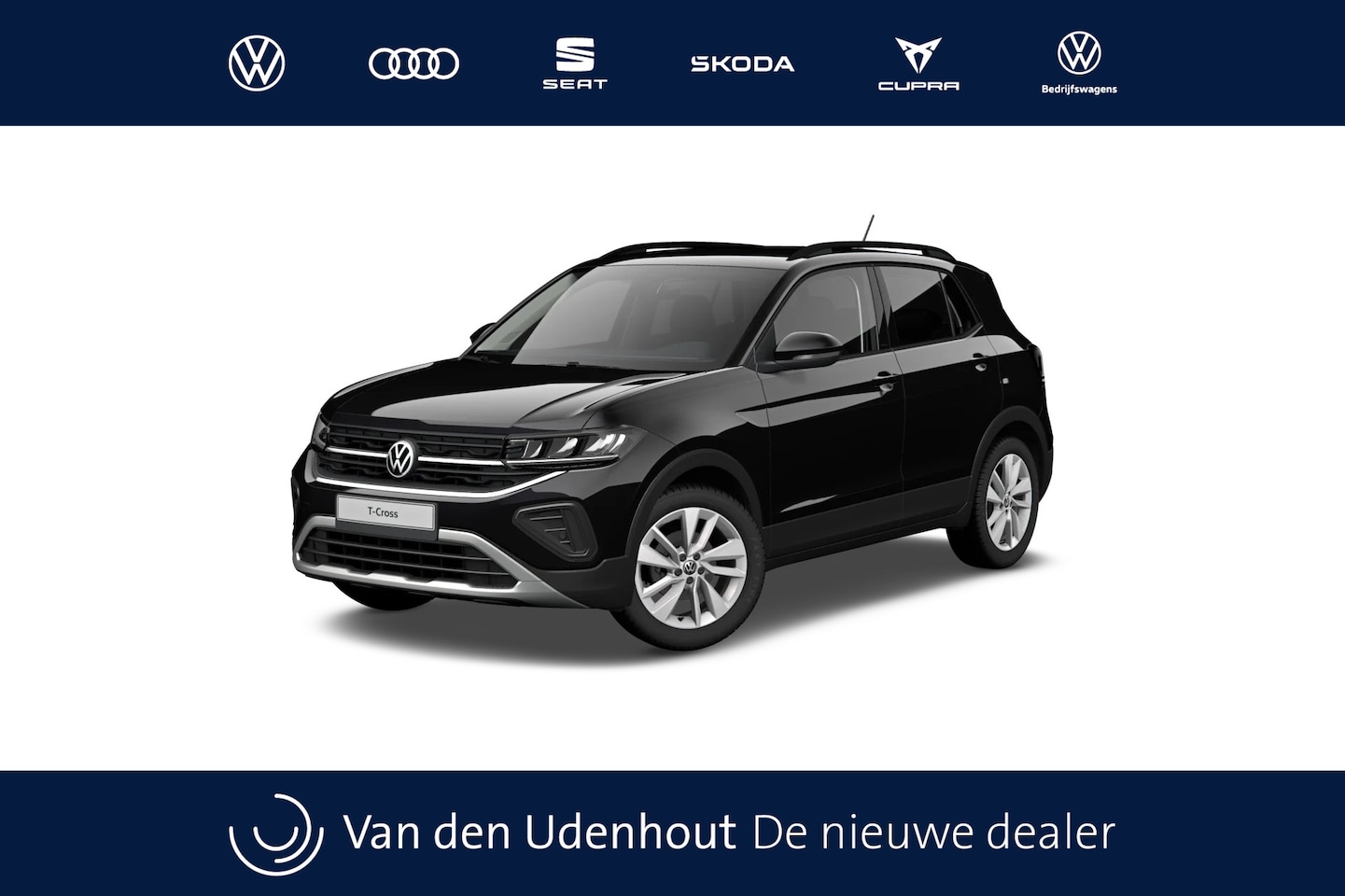 Volkswagen T-Cross - 1.0 TSI 95 5MT Life Edition Parkeersensoren voor en achter (Park Distance Control) - AutoWereld.nl