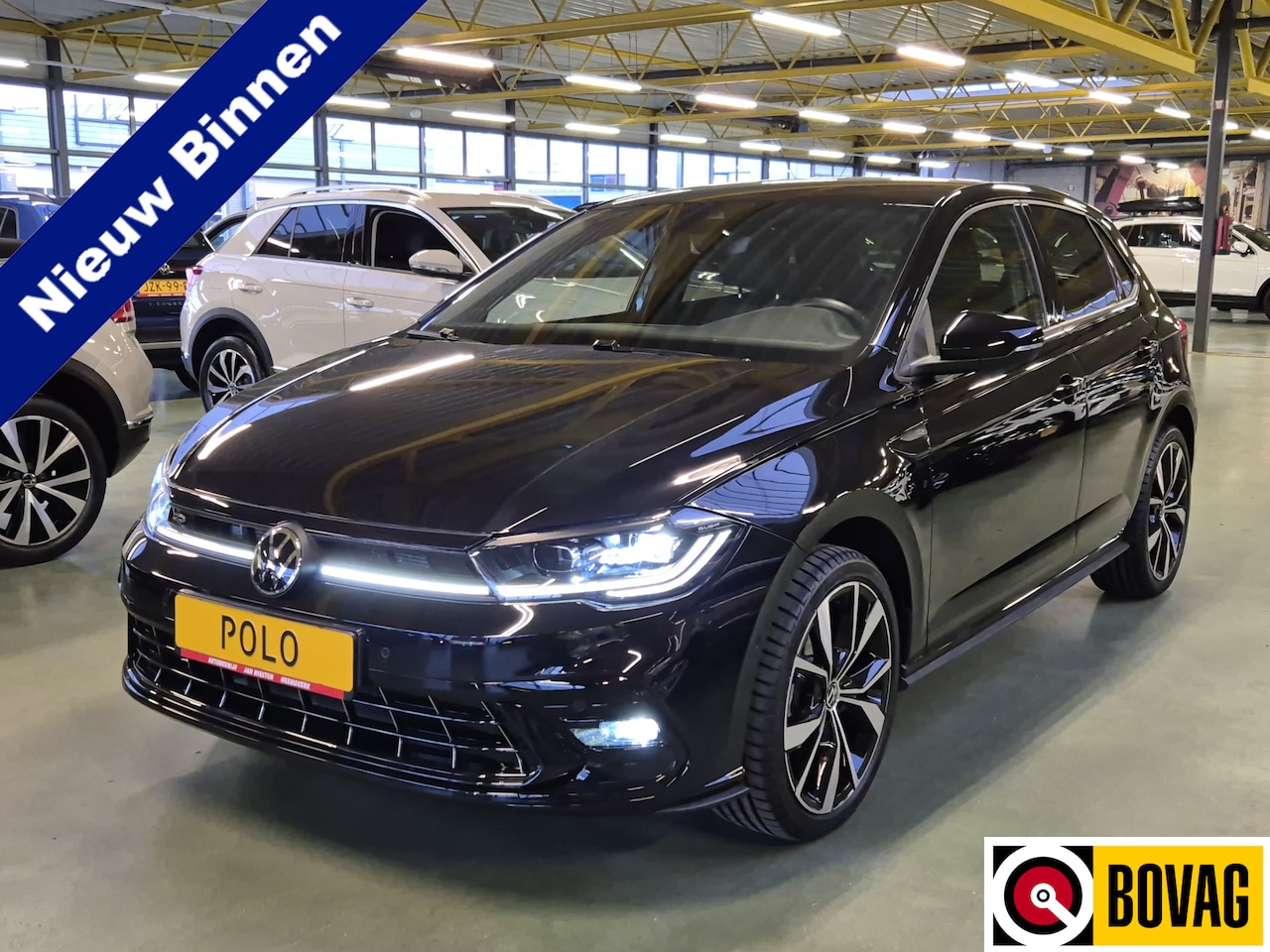 Volkswagen Polo - 1.0 TSI R-Line -95pk- Automaat | Matrix IQ Led | 18 inch Misano | Camera | Rijklaarprijs i - AutoWereld.nl