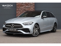 Mercedes-Benz C-klasse Estate - 300 e AMG Line Aut9 | Panoramadak | Distronic | Memory | Trekhaak | Leder | Camera | Sfeer