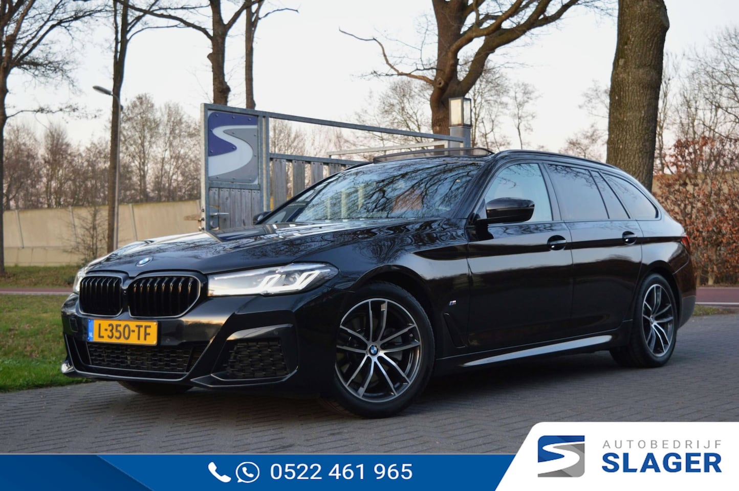 BMW 5-serie Touring - 520i High Executive Edition|M-sport|Pano|HUD|Trekhaak - AutoWereld.nl