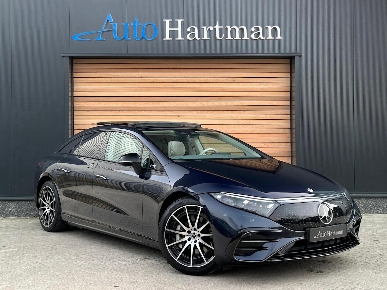 Mercedes-Benz EQS - 450+ AMG 108 kWh MASSAGE|HEAD-UP|PANO|STOELVENTILATIE|ACC - AutoWereld.nl