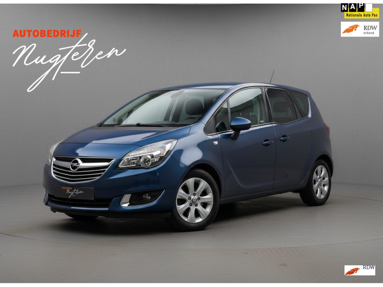 Opel Meriva - 1.4 Turbo Cosmo/Leer/Navi/Trekhaak/Stoel verw - AutoWereld.nl