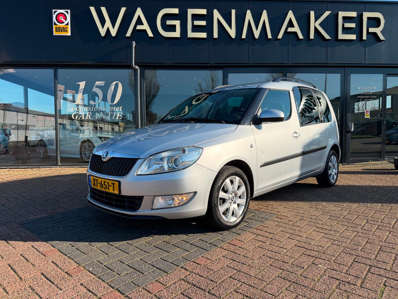 Skoda Roomster - 1.2 TSI Elegance AUTOMAAT|Clima|Cruise|Stoelvw - AutoWereld.nl