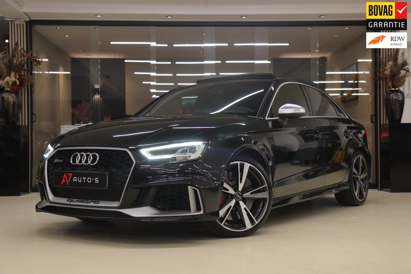 Audi A3 Limousine - 2.5 TFSI RS 3 quattro PANO/B&O/RS Sportuitlaat/PERFORMANCE/Carplay/VOL - AutoWereld.nl
