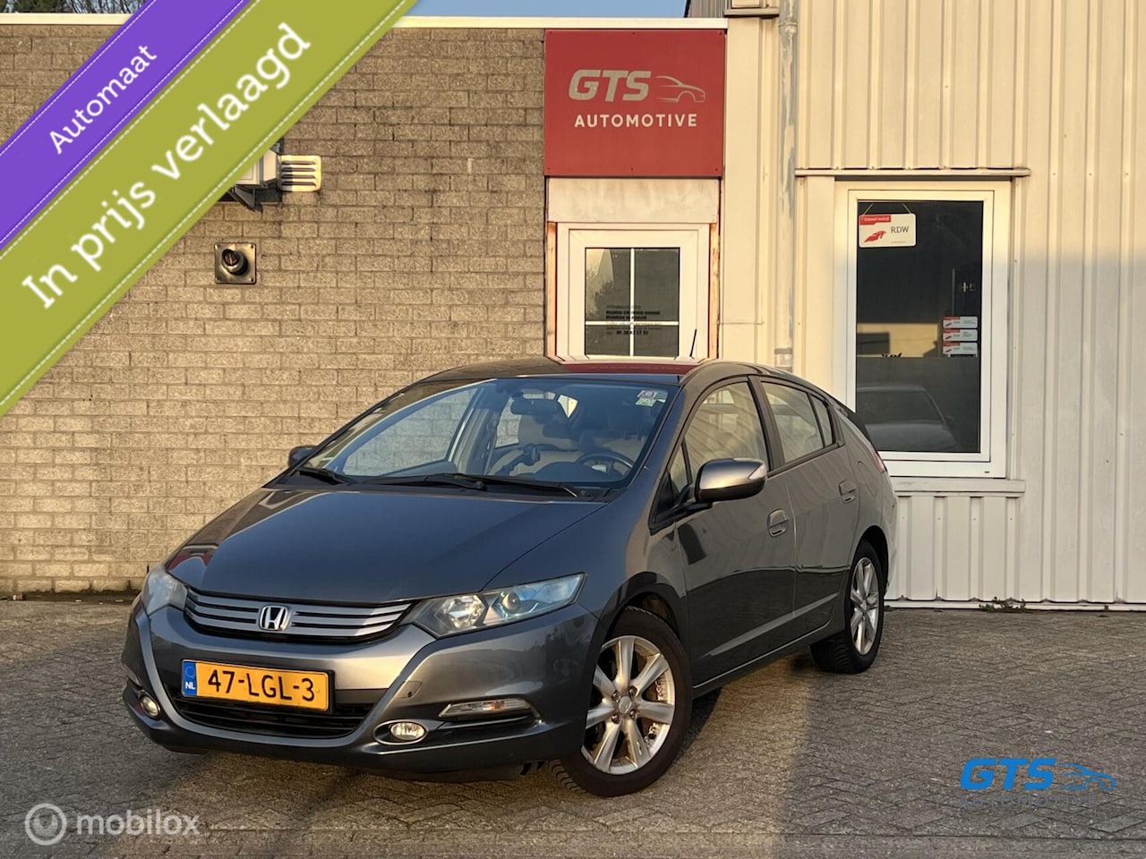 Honda Insight - 1.3 Elegance Hybrid 2010 Autom. Dealer onderh - AutoWereld.nl
