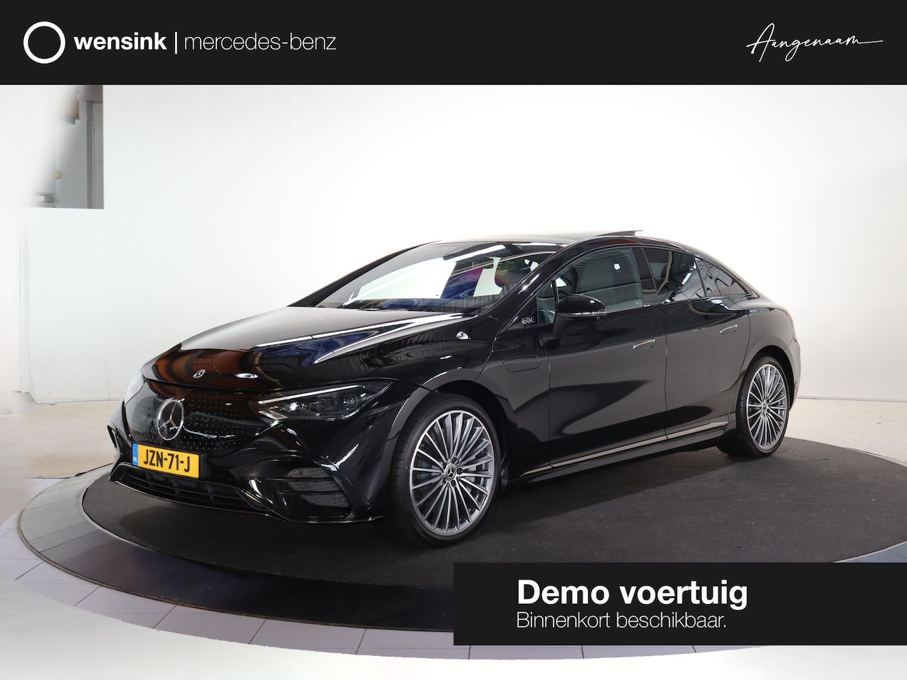 Mercedes-Benz EQE - 300 Business Solution AMG 90 kWh | Panoramisch schuifdak | Burmester | AIRMATIC | MBUX aug - AutoWereld.nl