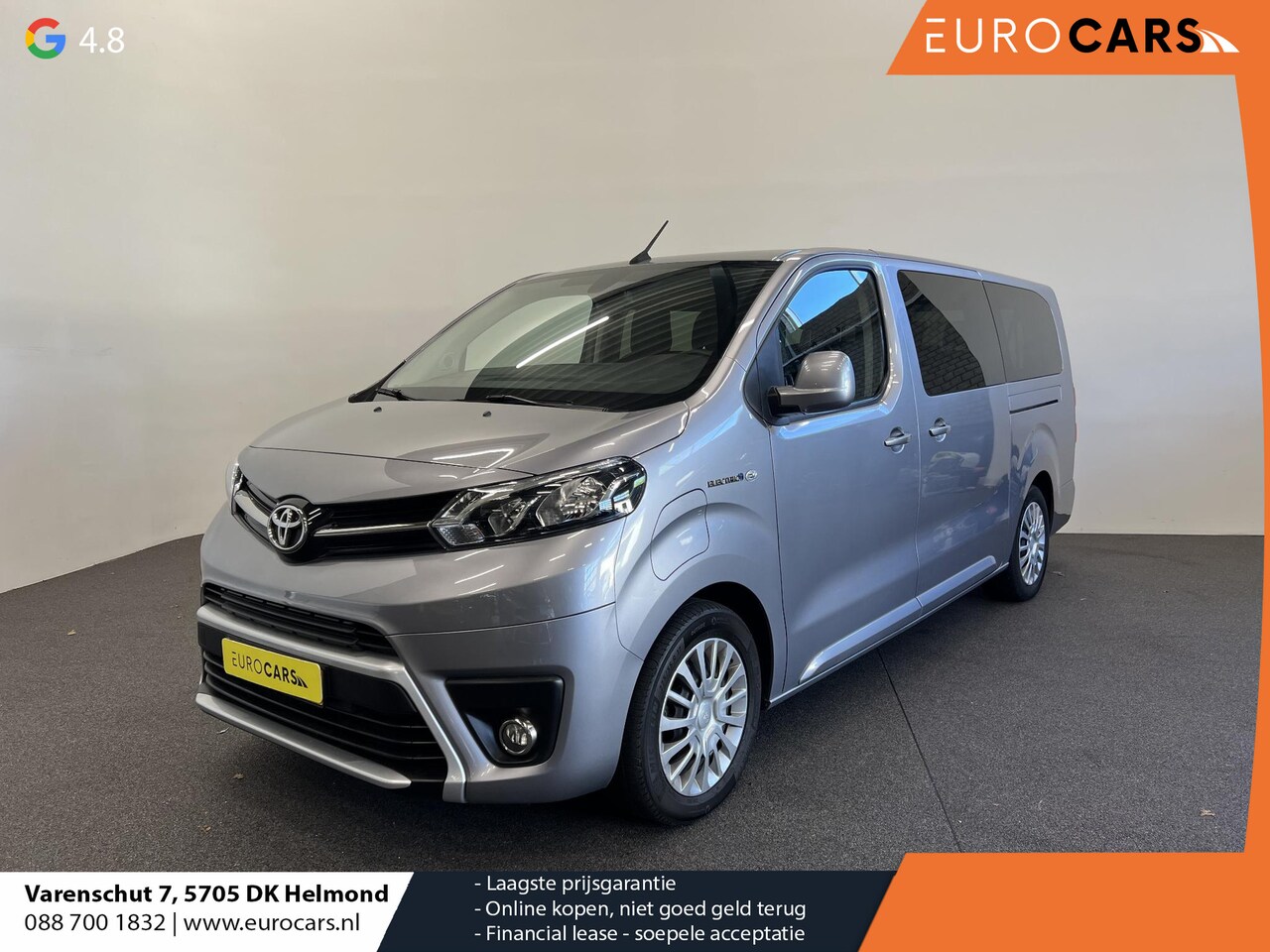 Toyota ProAce Electric Verso - L2 Automaat 75 kWh 9 pers. | Apple Carplay/Android Auto | Climate Control | Cruise Control - AutoWereld.nl