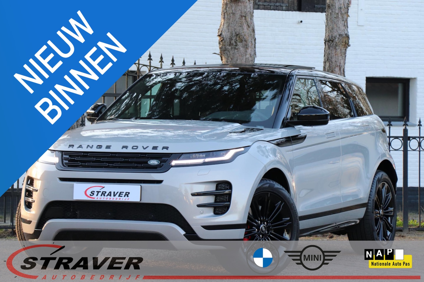 Land Rover Range Rover Evoque - 1.5 P270e PHEV AWD Dynamic SE |Panoramisch schuifdak |Meridian - AutoWereld.nl