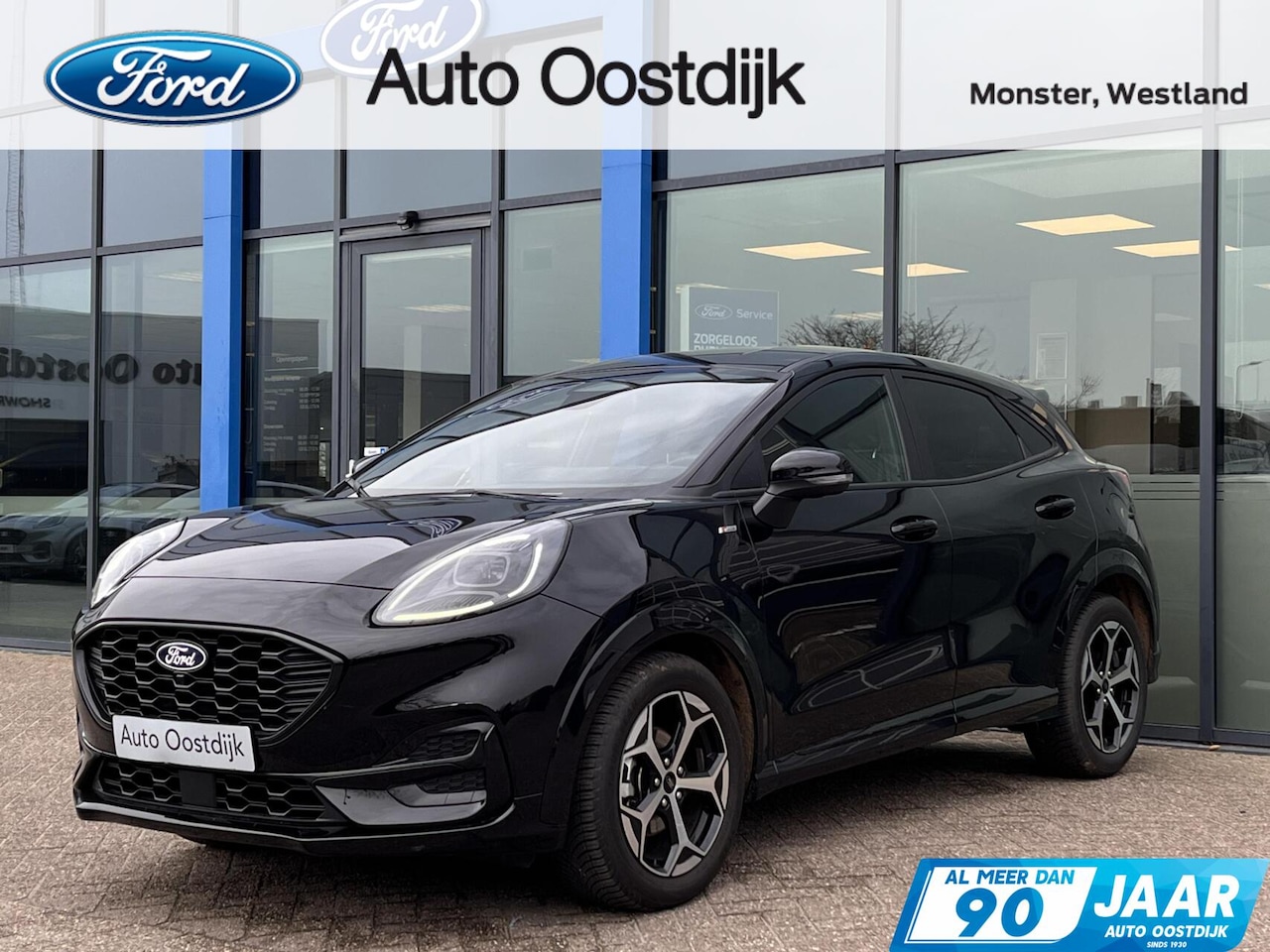 Ford Puma - 1.0 EcoBoost Hybrid ST-Line X 125PK Automaat Winterpack Camera Cruise Navi B&O Climate Key - AutoWereld.nl