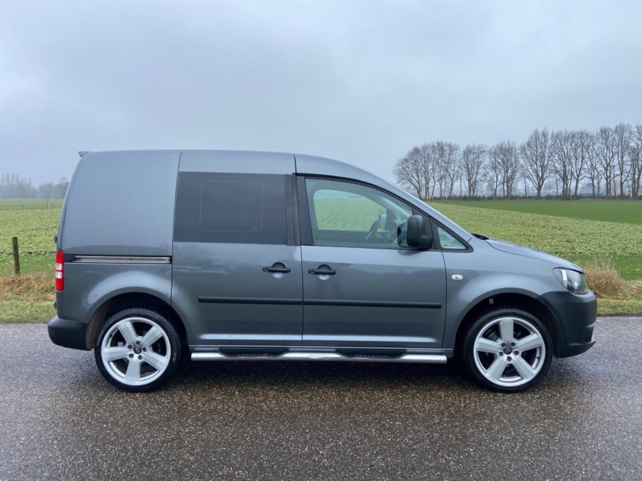 Volkswagen Caddy - 1.6 TDI Mooie Dikke Uitvoering  Leren bekleding - AutoWereld.nl
