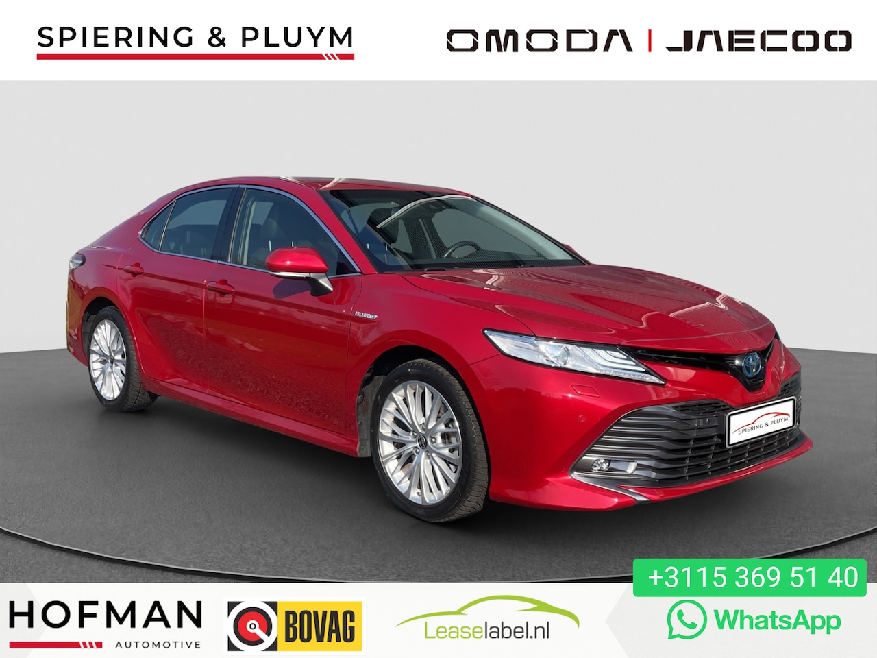 Toyota Camry - 2.5 Hybrid Business + Blindspot | leder | Camera! - AutoWereld.nl