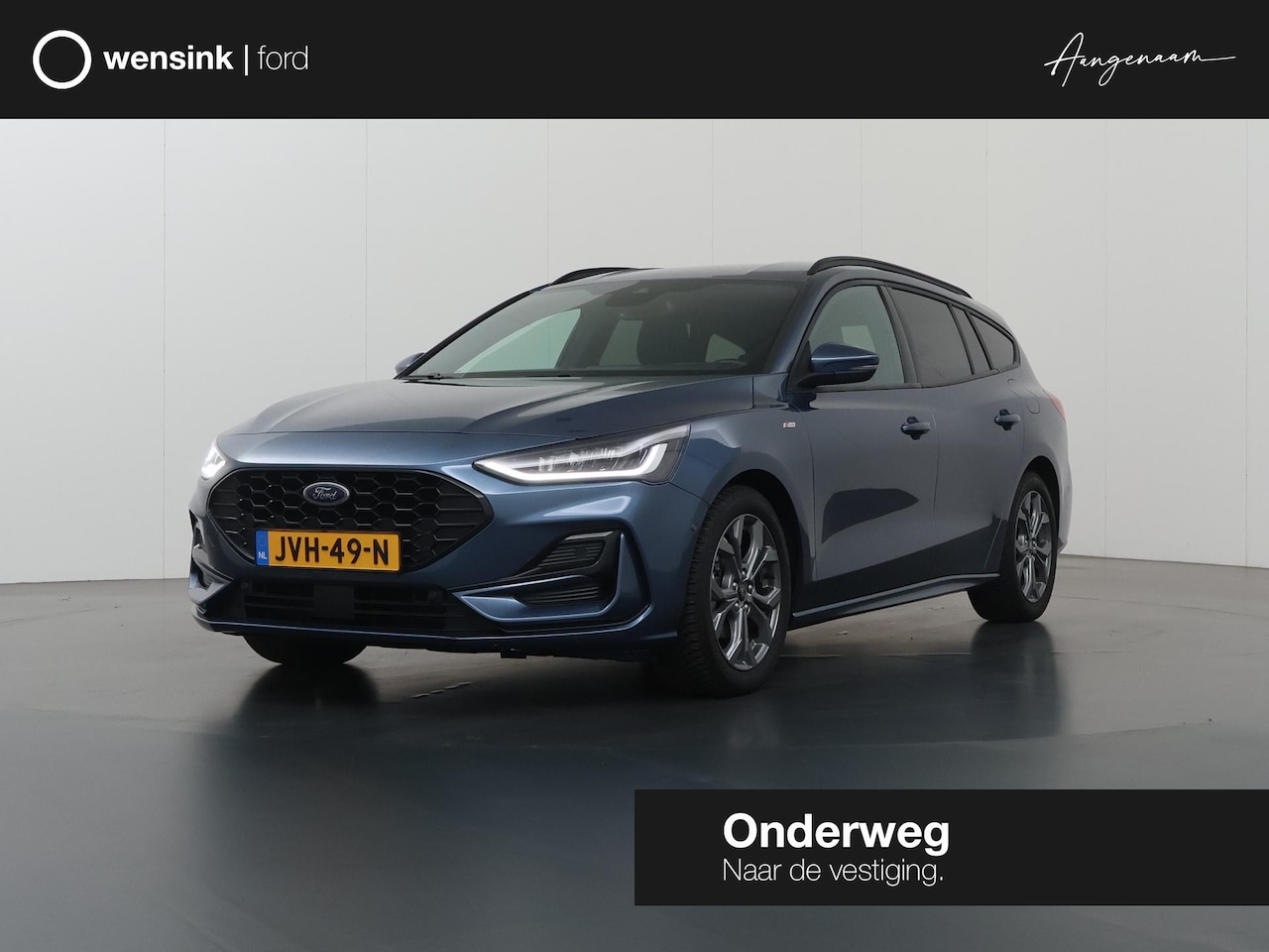 Ford Focus Wagon - 1.0 EcoBoost Hybrid ST Line X | Elekt. Wegklapbare Trekhaak | Winterpakket | Cruise Contro - AutoWereld.nl