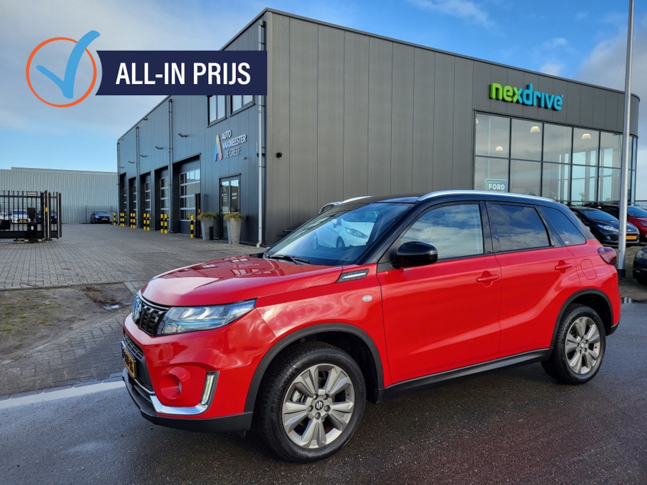 Suzuki Vitara - 1.4 Boosterjet Select Smart Hybrid Camera Two-tone lak trekhaak - AutoWereld.nl