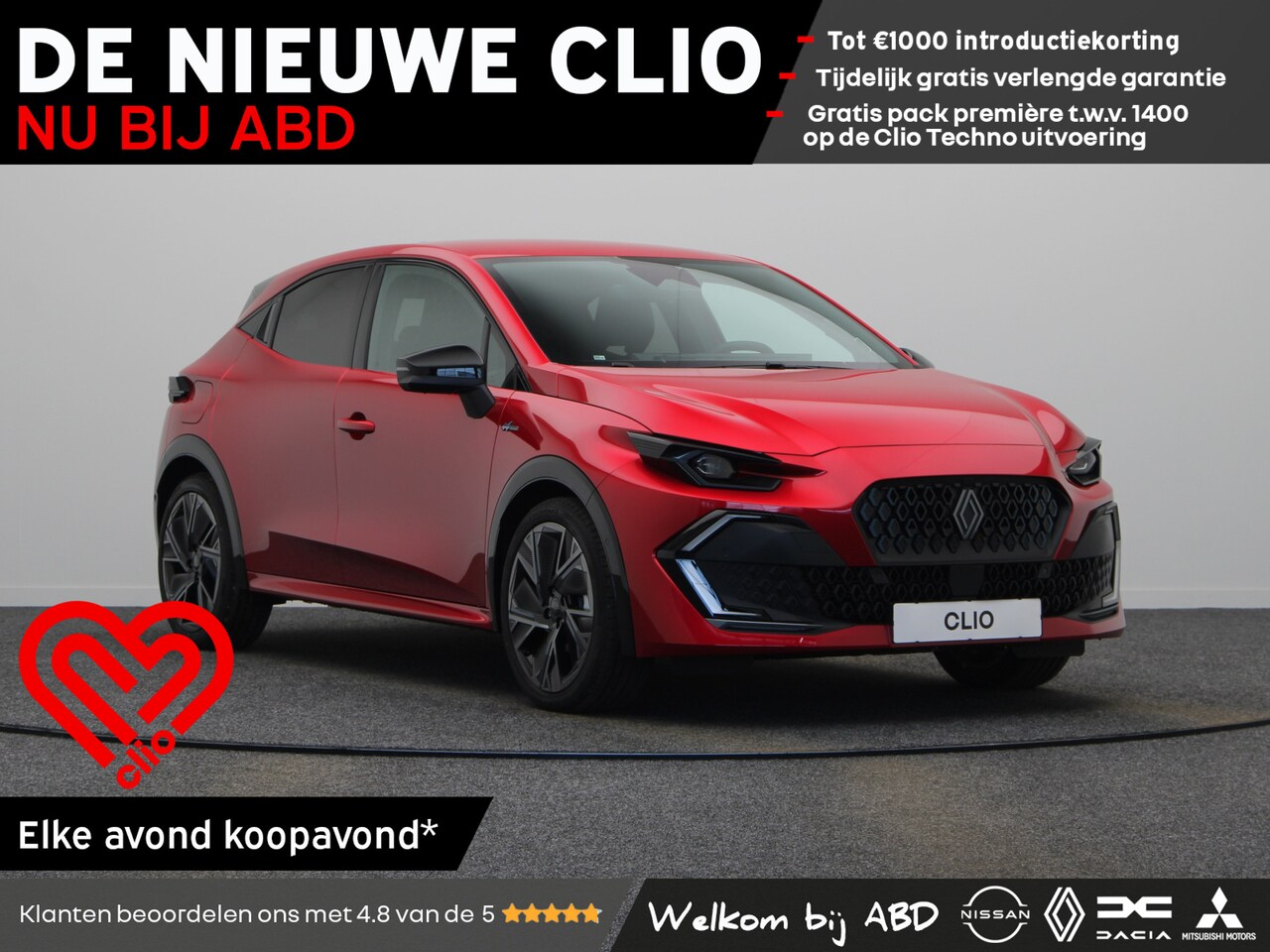 Renault Clio - esprit Alpine Full hybrid | Achteruitrijcamera | Elektronisch geregelde airconditioning | - AutoWereld.nl