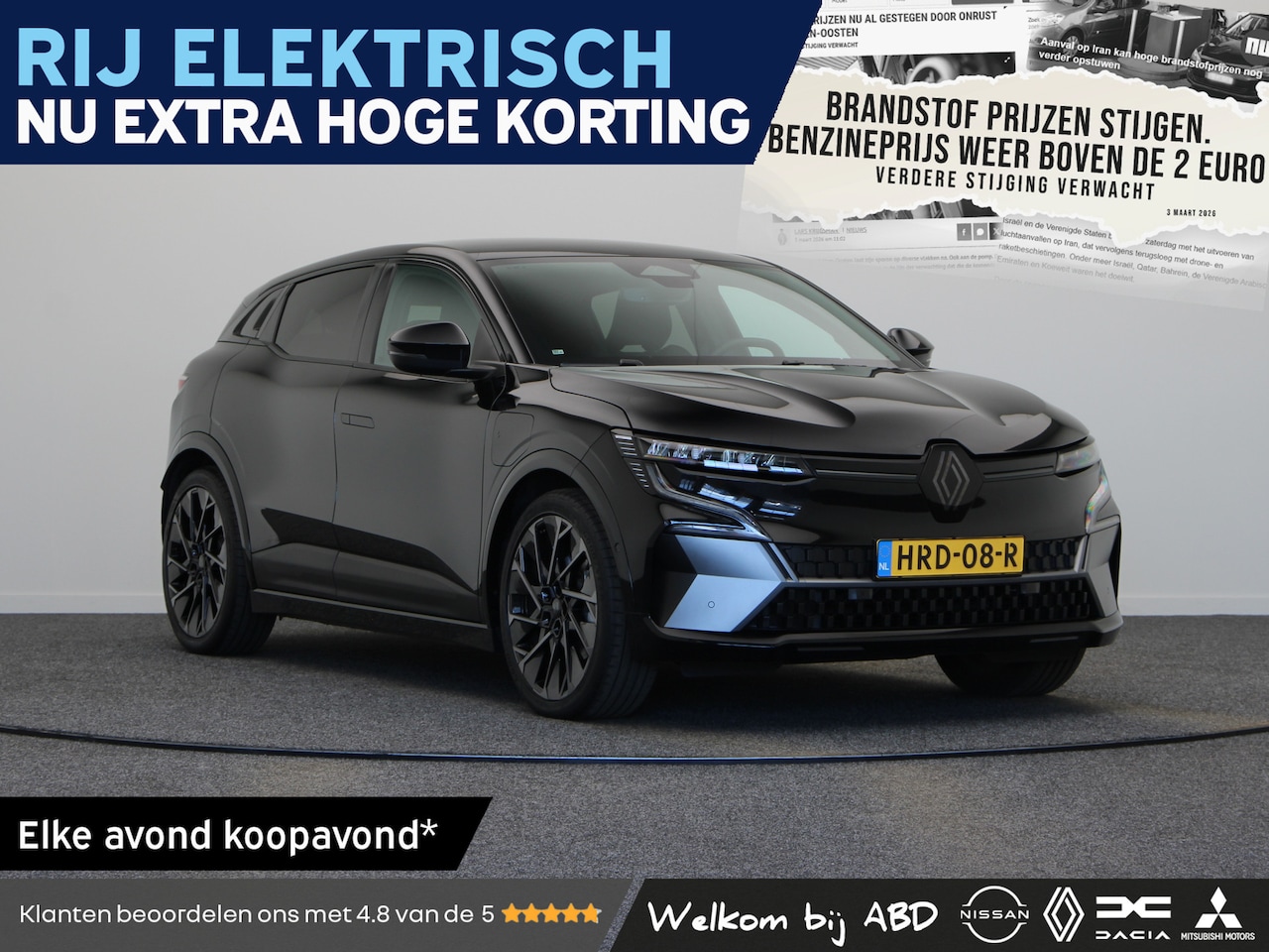 Renault Mégane E-Tech - Esprit Alpine Comfort range | Adaptive Cruise Control | Adaptive Vision LED koplampen met - AutoWereld.nl