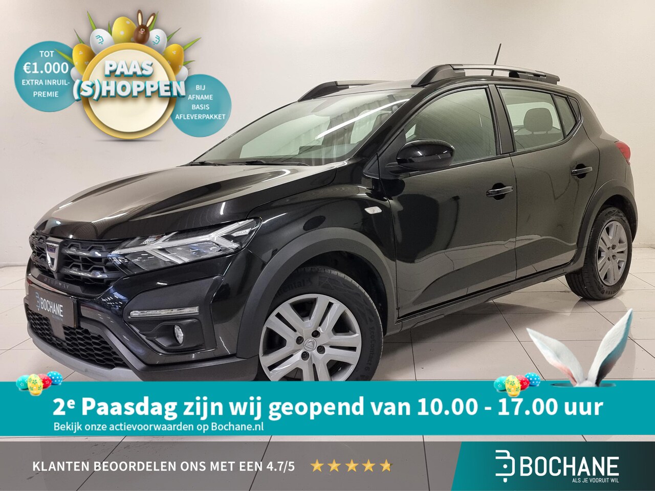 Dacia Sandero Stepway - 1.0 TCe 90 Comfort | Apple CarPlay / Android Auto navigatie | Cruise Control | Parkeersens - AutoWereld.nl