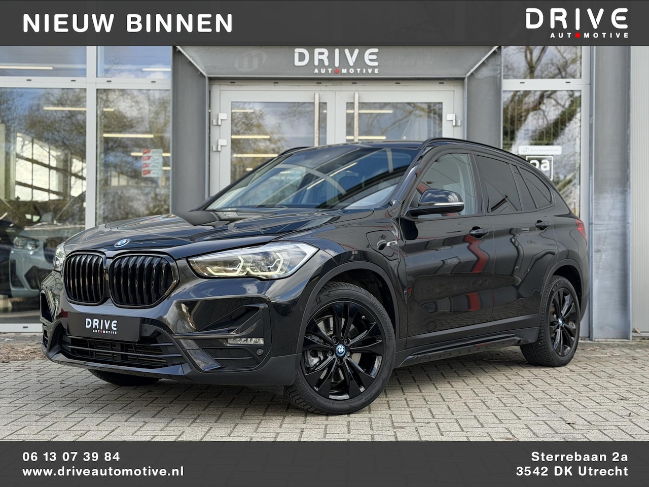 BMW X1 - xDrive25e High Ex. Sportline Black|Leer|memory|Cam|Sfeer - AutoWereld.nl