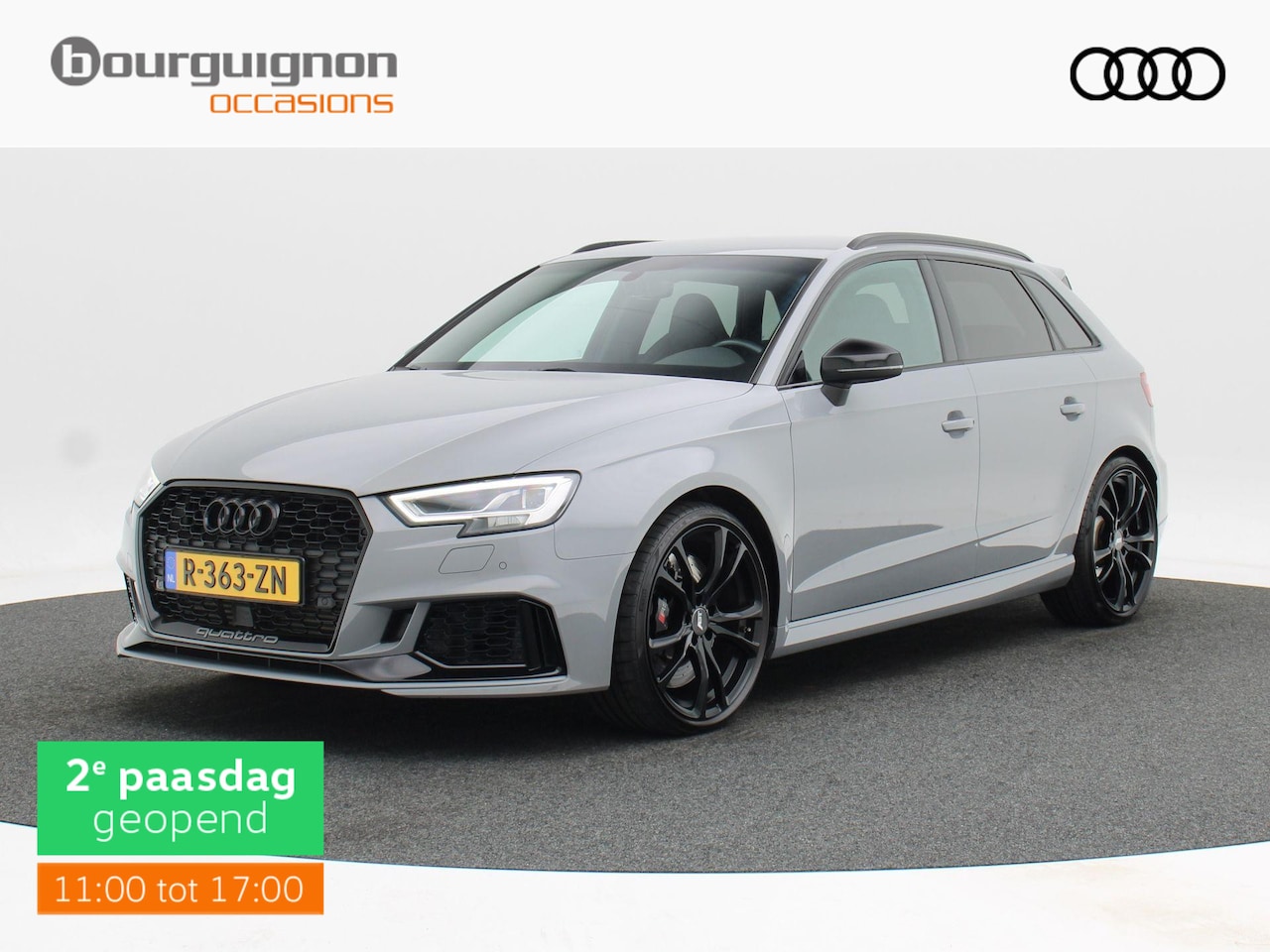 Audi RS3 - Sportback 2.5 TFSi 400 Pk quattro | Matrix LED | Nappa Leder | Digitale Cockpit | Abt 19 i - AutoWereld.nl