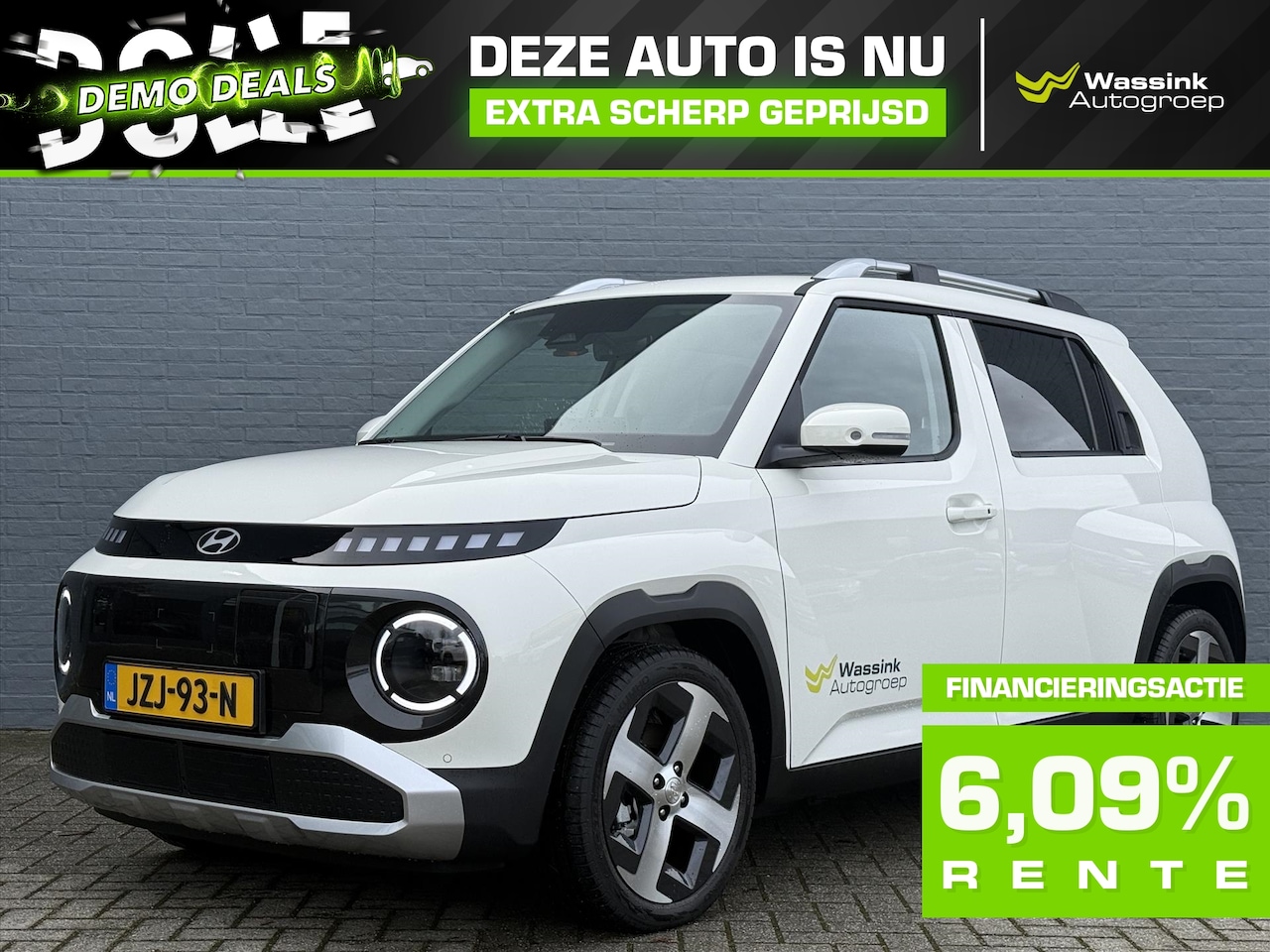 Hyundai Inster - 49 kWh 115pk 4-zits Evolve | DEMO | Navigatie | Adaptive Cruise Control | Climate Control - AutoWereld.nl