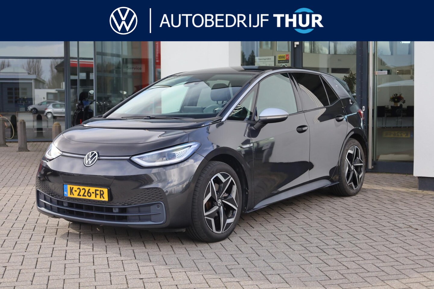 Volkswagen ID.3 - First Plus 58 kWh 204PK / 150kW, Door ons geleverd en onderhouden, fietsen steunhaak, adap - AutoWereld.nl