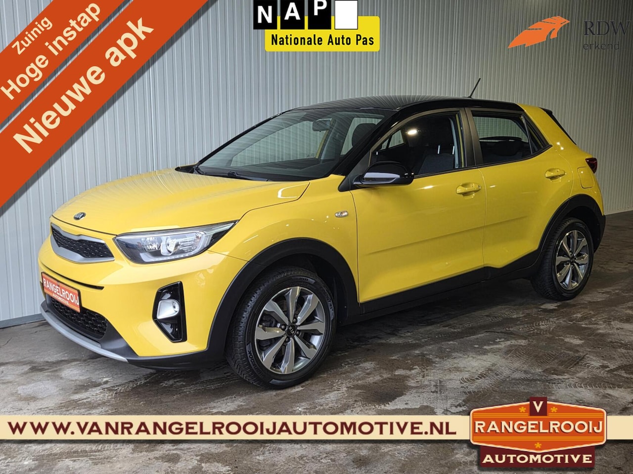 Kia Stonic - 1.2 MPi ComfortPlusLine Navigator 1.2 MPi ComfortPlusLine Navigator, camera, cruise, airco, 16" lmv - AutoWereld.nl