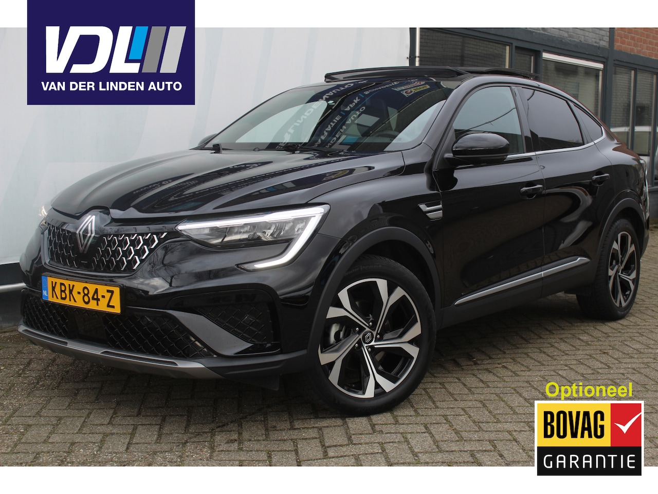 Renault Arkana - 1.6 E-Tech hybrid 145 techno Panorama dak l Apple carplay/ Android auto l Parkeer camera l - AutoWereld.nl