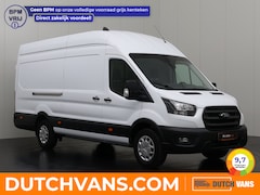 Ford Transit - 130PK L4H3 Jumbo | Camera | Trekhaak | 3-Zits | Airco | Cruise | Betimmering
