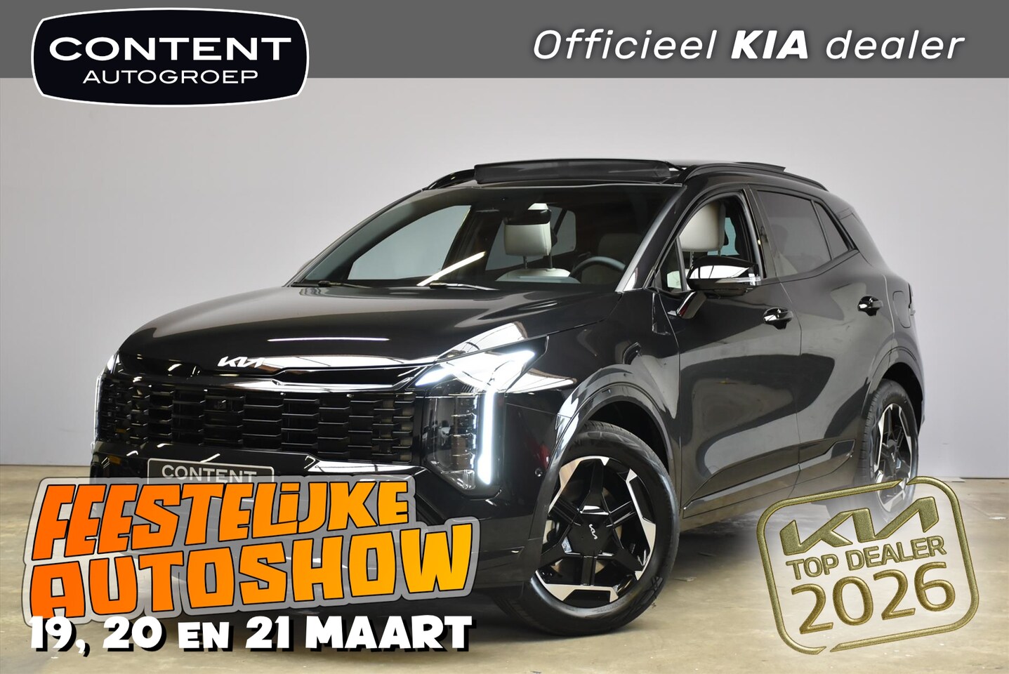 Kia Sportage - 1.6 T-GDi 239pk Hybrid AT6 GT-PlusLine NIEUW - SNEL LEVERBAAR - AutoWereld.nl