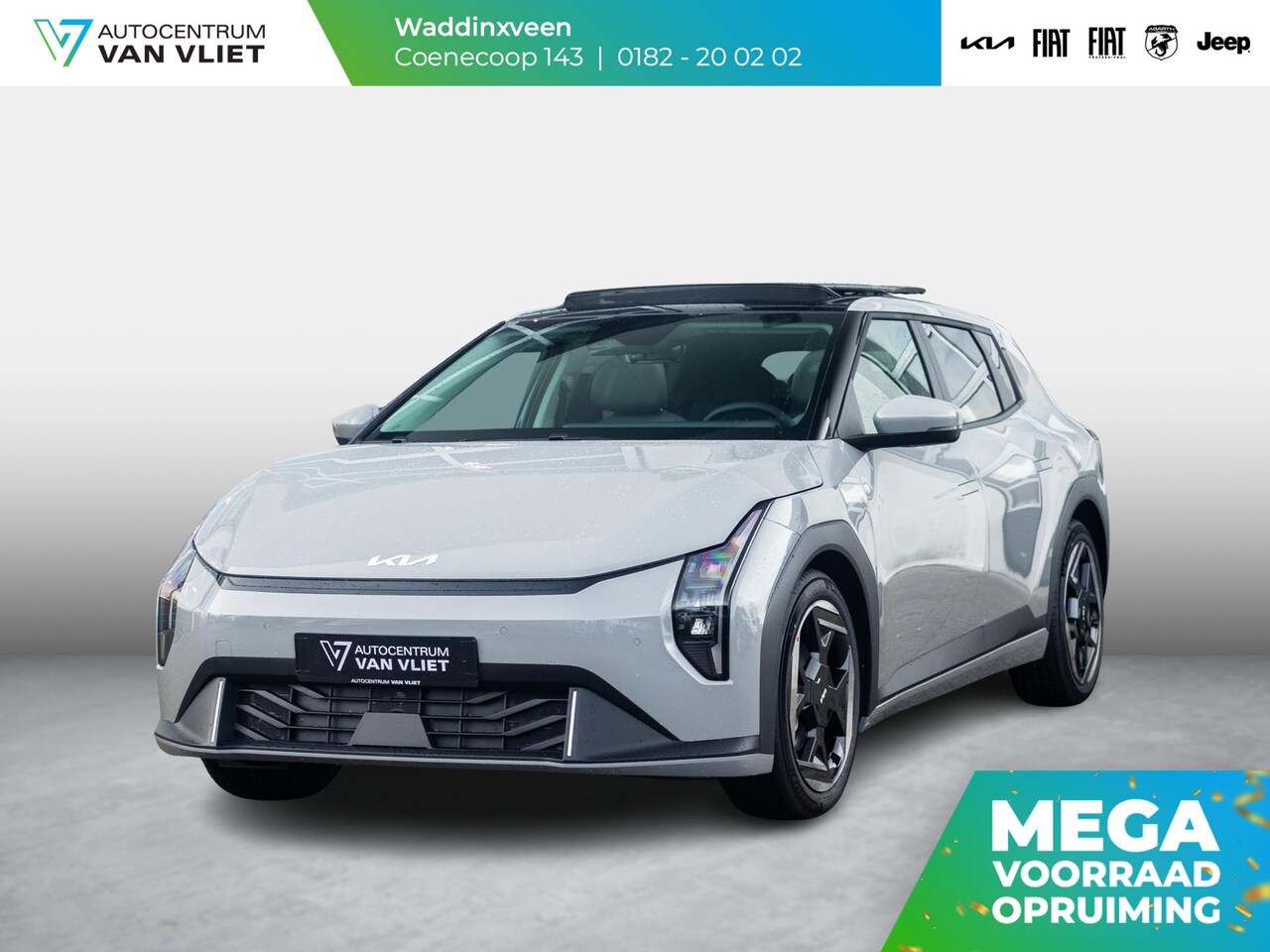Kia EV4 - Plus Advanced 58.3 kWh | Uit voorraad leverbaar | Leder | Pano dak| 19" velgen - AutoWereld.nl