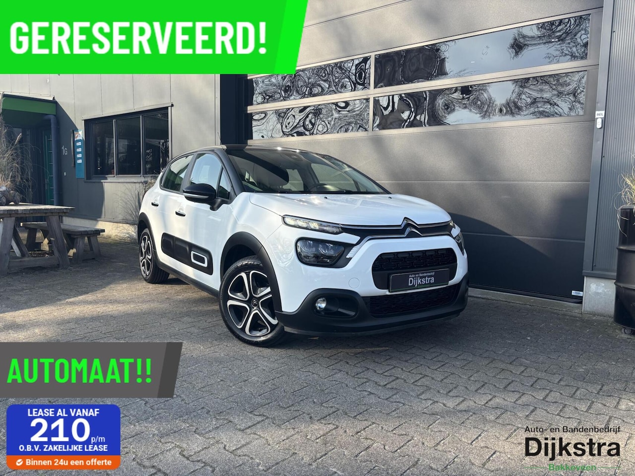Citroën C3 - 1.2 Shine 110PK AUTOMAAT AppleCarPlay/ AndroidAuto/ Airco/ Cruise Control/ Two Tone - AutoWereld.nl