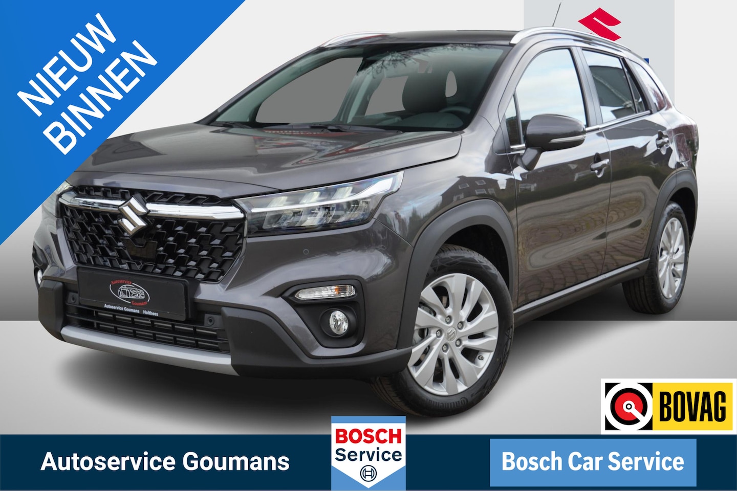 Suzuki S-Cross - 1.4 Boosterjet Select Hybrid Adaptieve Cruise Navi Carplay Automaat - AutoWereld.nl