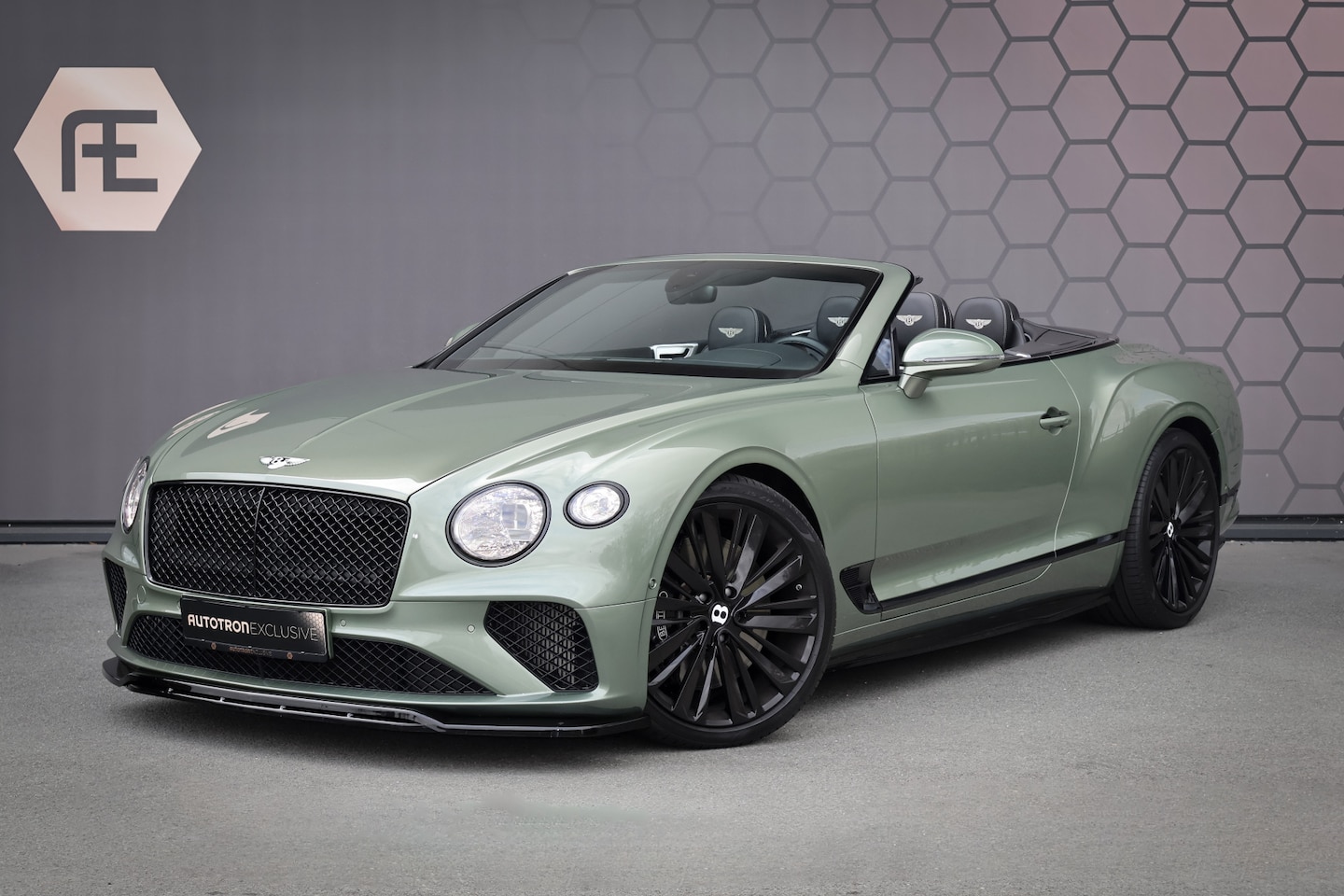Bentley Continental GTC - 4.0 V8 | 22" SPEED DESIGN | ALPINE GREEN | NEW BENTLEY SERVICE | SPORTUITLAAT | NEKVERWARM - AutoWereld.nl