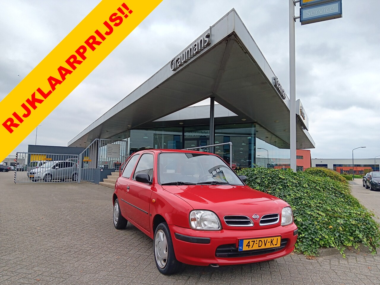 Nissan Micra - 1.3 GL N-CVT 1.3 GL 75PK N-CVT, AUTOMAAT, TREKHAAK - AutoWereld.nl