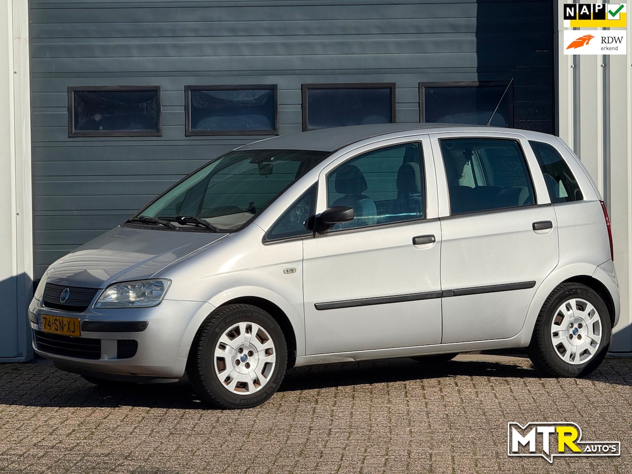 Fiat Idea - 1.4-8V Actual Plus 1e EIG|NAP|AIRCO|APK 12-2026 - AutoWereld.nl