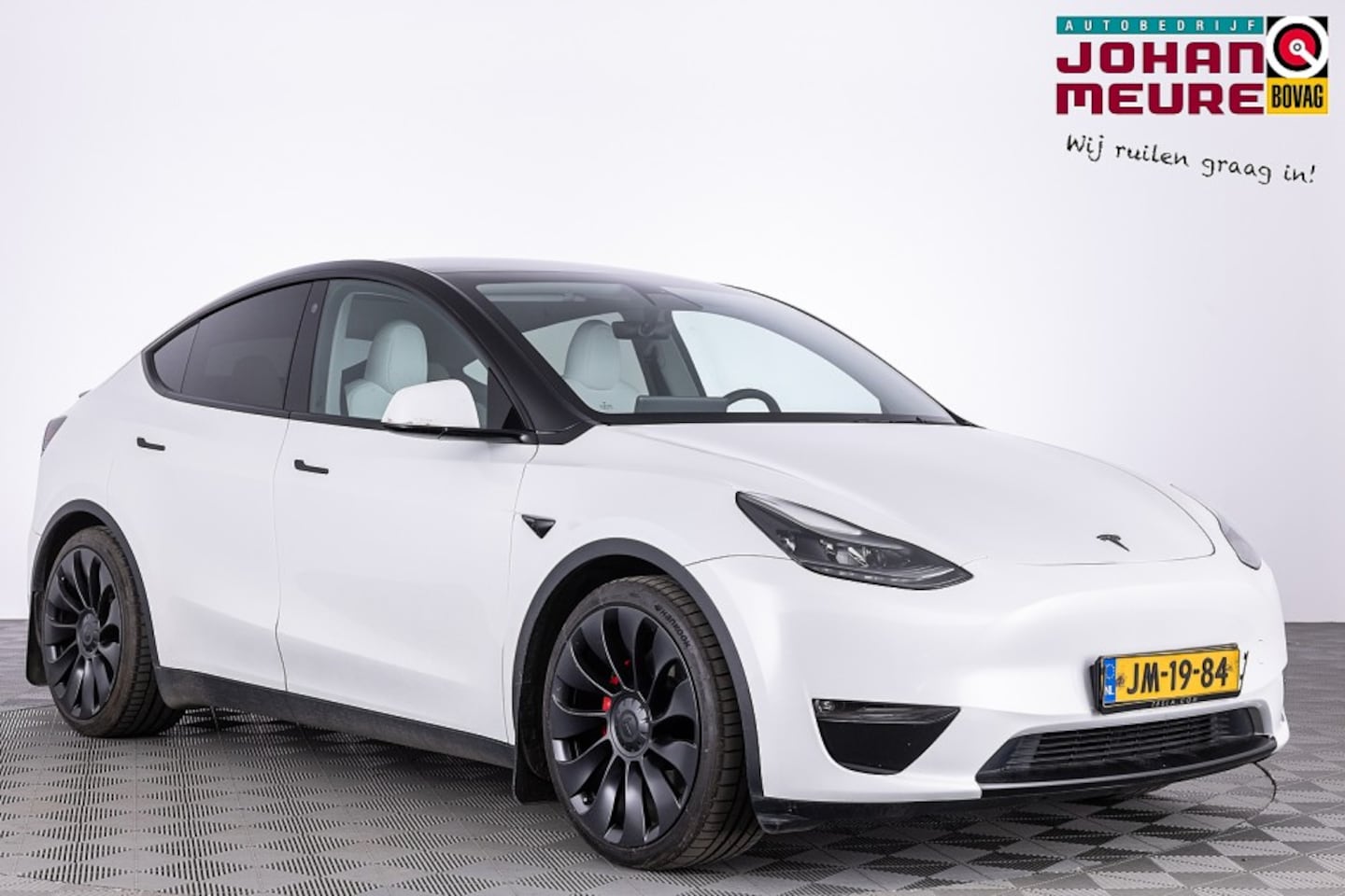 Tesla Model Y - Performance AWD 75 kWh | PANORAMADAK | LEDER - AutoWereld.nl