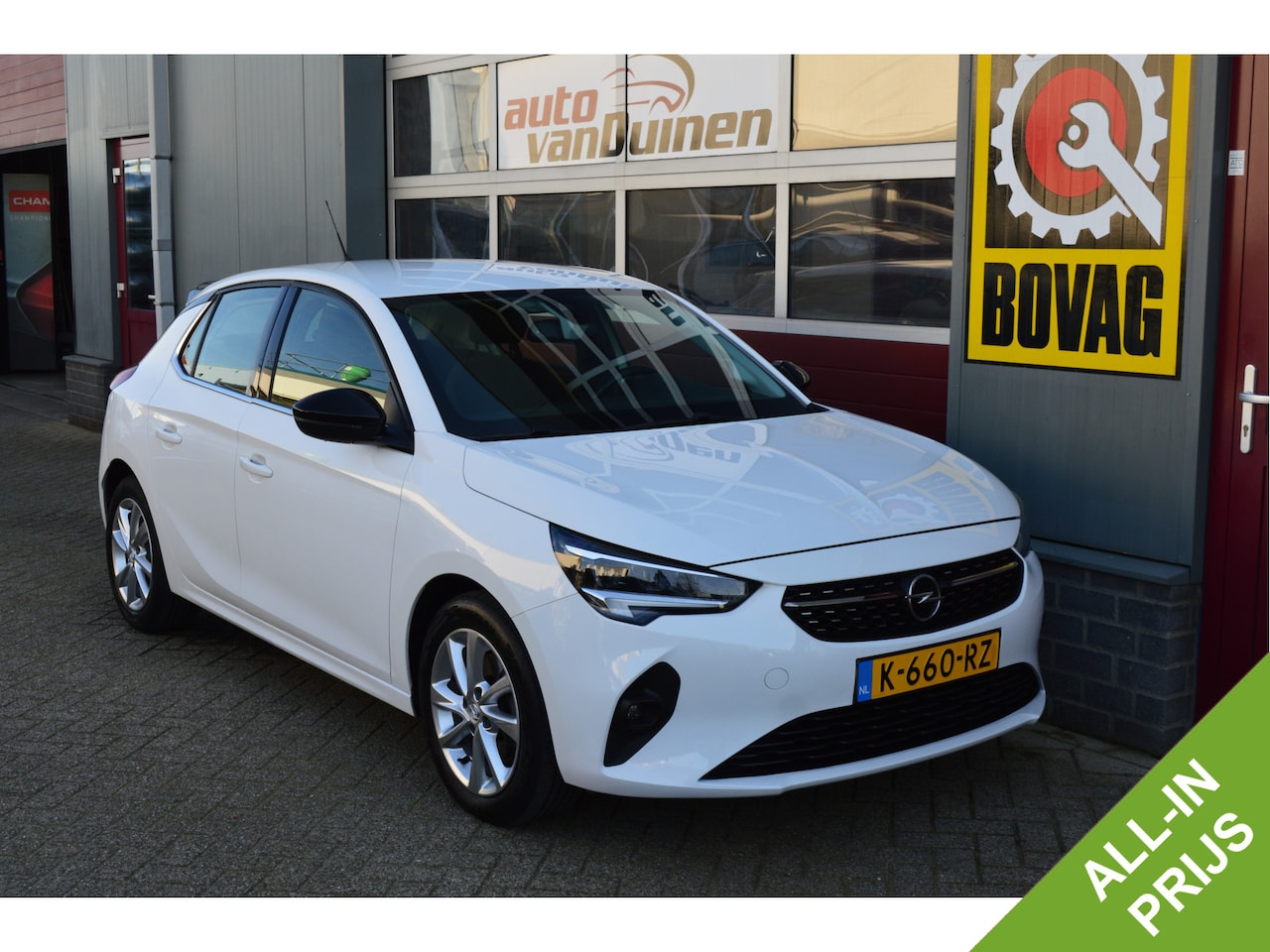 Opel Corsa - 1.2 Elegance O.a: Carplay, Cruise, Airco, DAB, Rijklaar, Etc. All-in prijs! - AutoWereld.nl