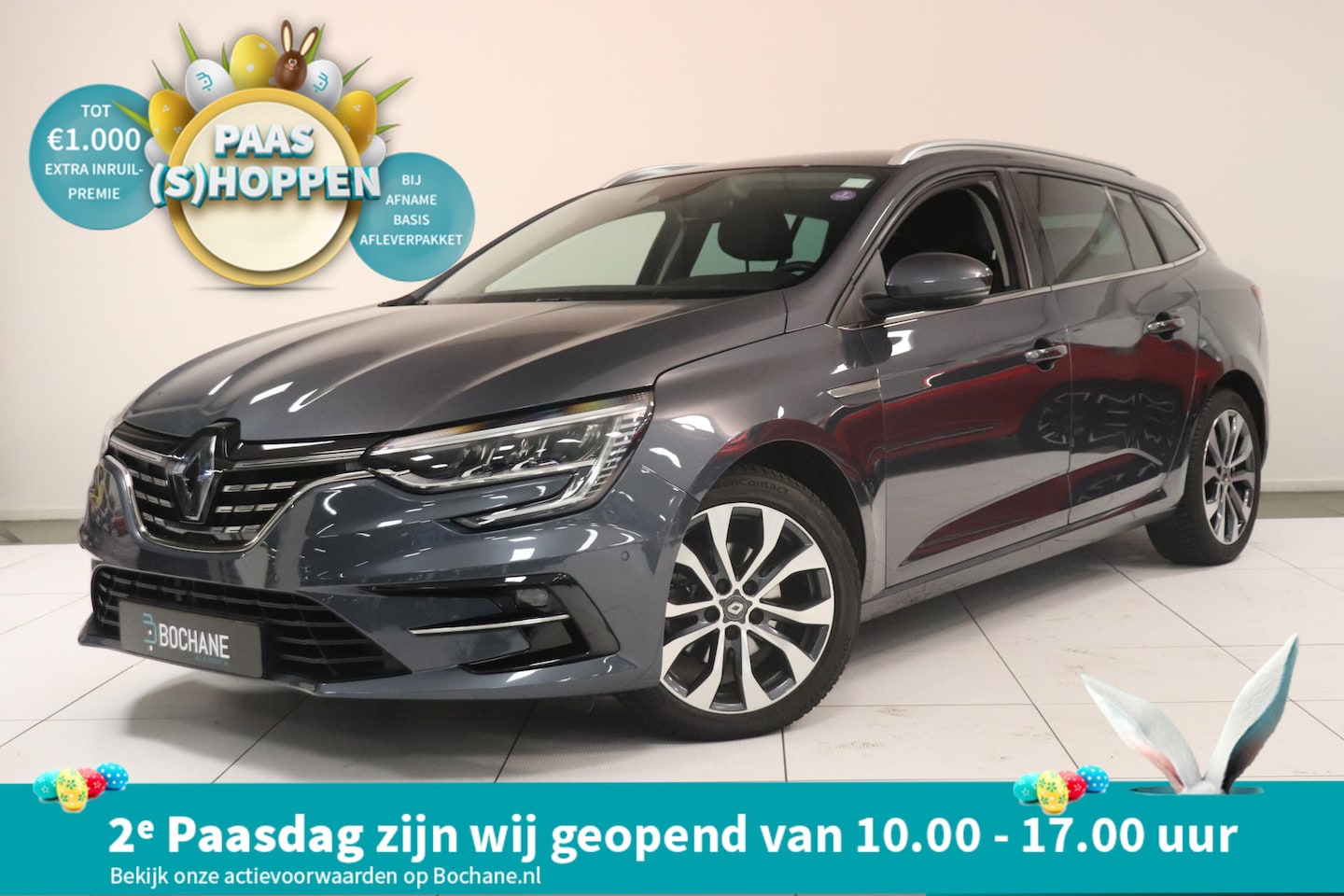 Renault Mégane Estate - 1.3 TCe 140 Techno | Climate control | Camera | Trekhaak | Parkeerassistent | AppleCarplay - AutoWereld.nl