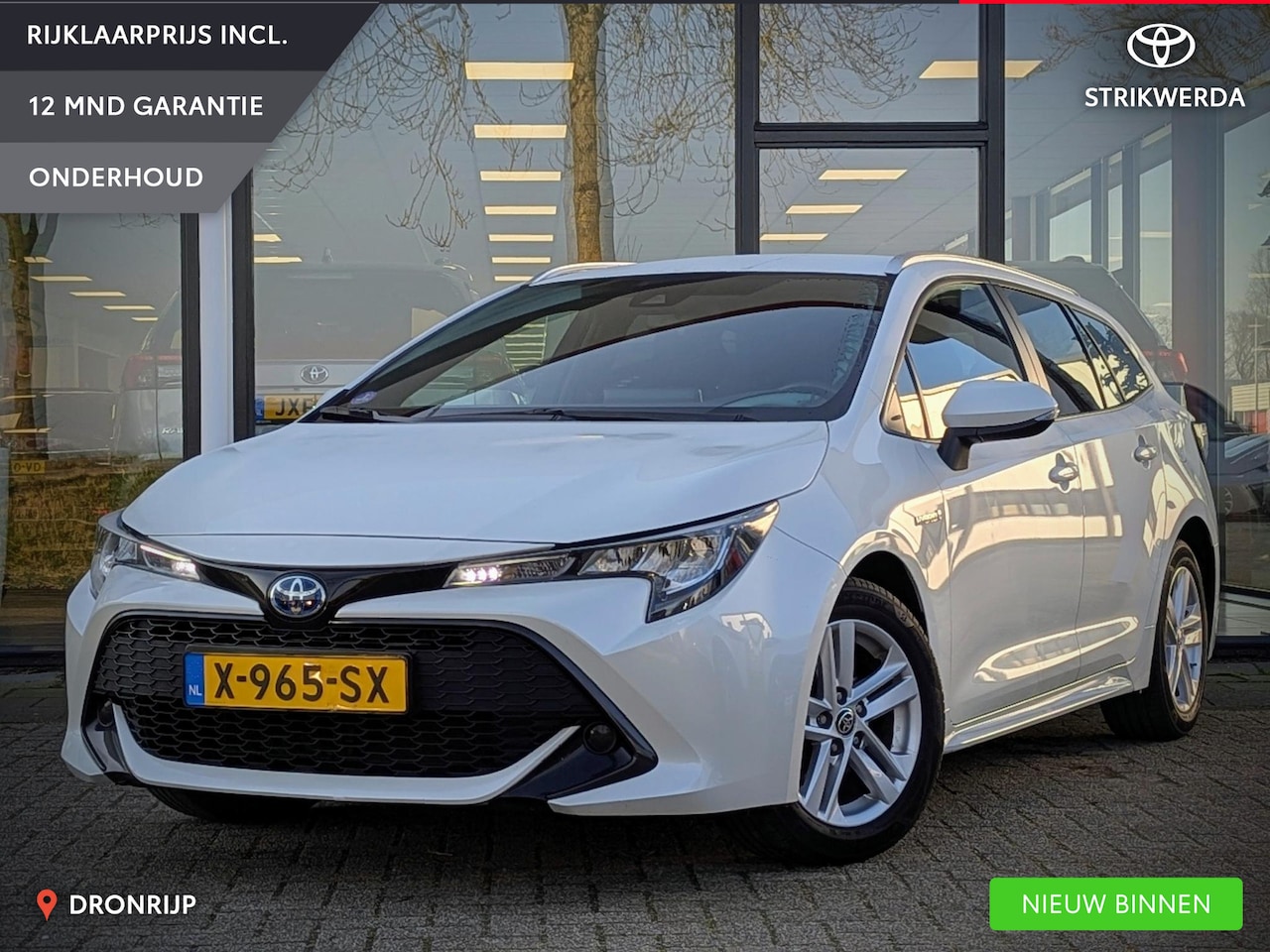 Toyota Corolla Touring Sports - 1.8 Hybrid Active Plus | Stoel- stuurverwarming | Trekhaak | Parelmoer | ACC | Camera - AutoWereld.nl