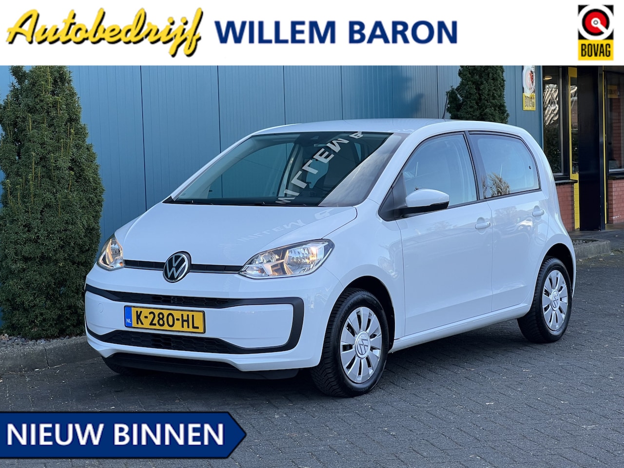 Volkswagen Up! - 1.0 BMT move up! AC | BLUETOOTH | ELEK.PAKKET | DAB - AutoWereld.nl