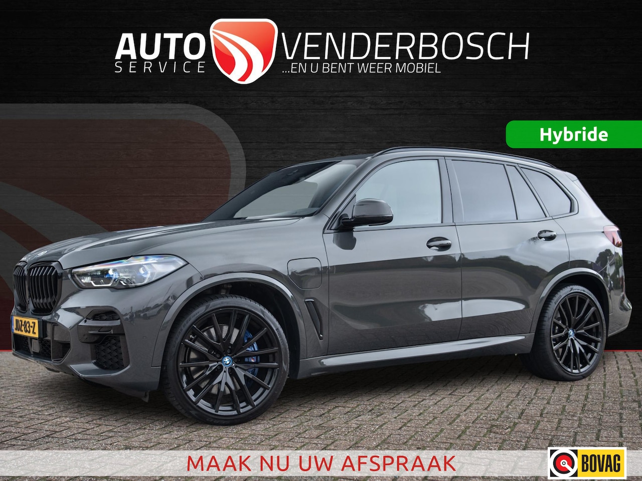 BMW X5 - xDrive45e High Executive M-Sport 394pk | Laser | HUD | Dravit Grau | Fabrieksgarantie - AutoWereld.nl