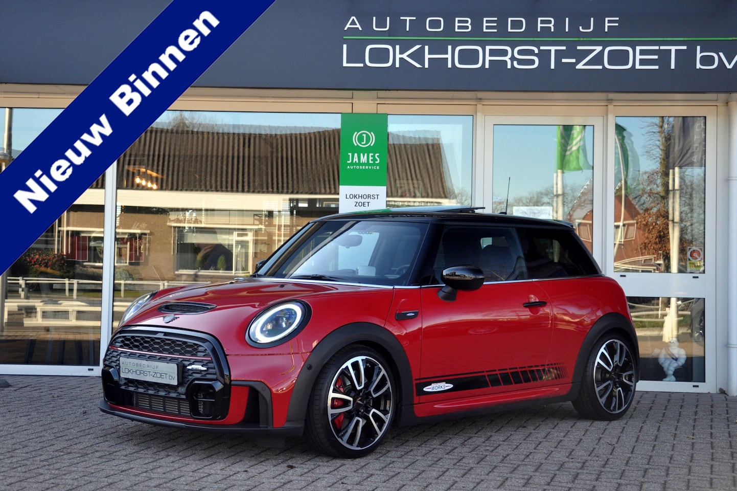 MINI John Cooper Works - Mini 2.0 Classic | Uniek! | Panoramadak | HK-Audio - AutoWereld.nl