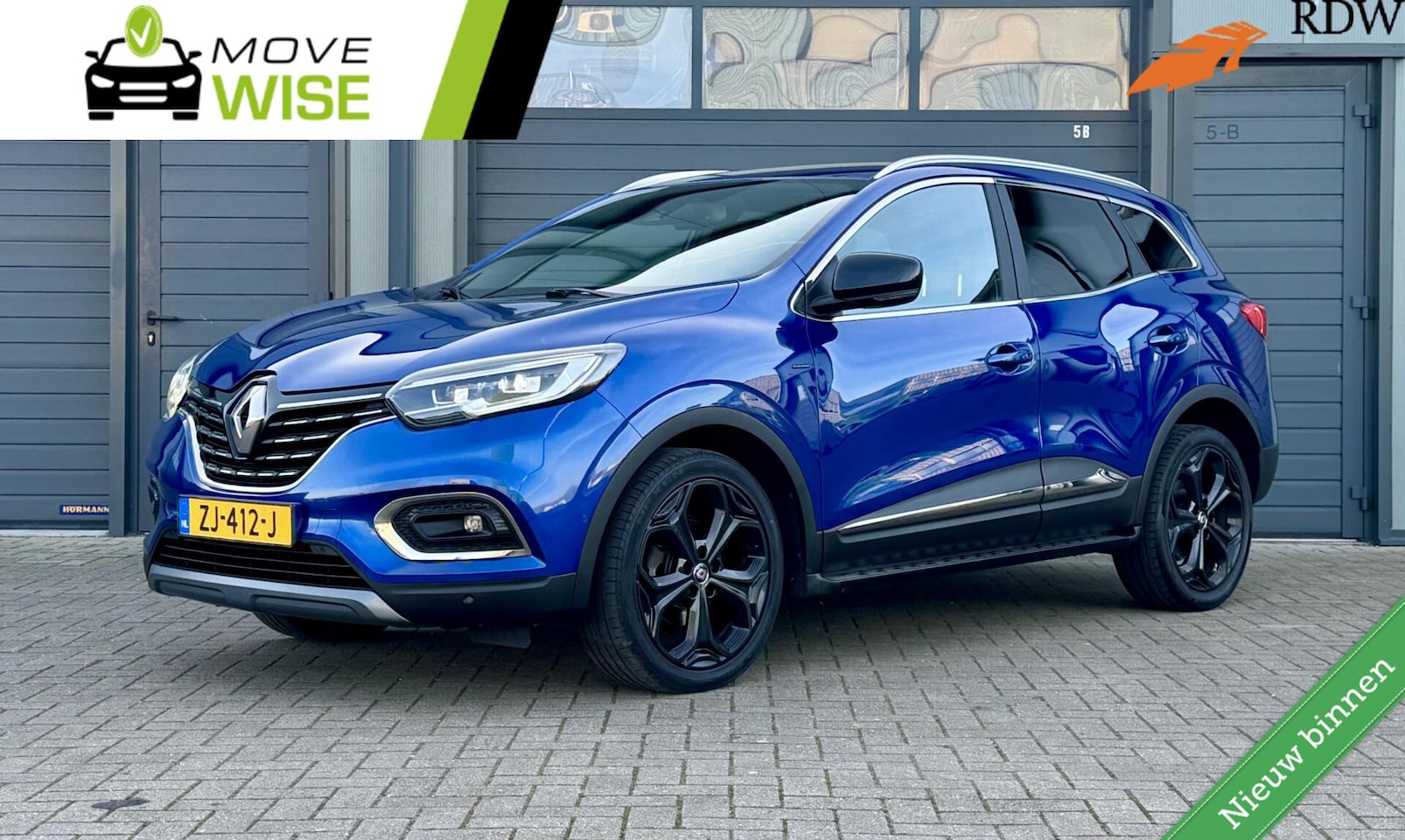 Renault Kadjar - 1.3 TCe 159pk Black Edition | AUTOMAAT | Lage KM NAP ! | Facelift | Zeer Compleet ! | - AutoWereld.nl