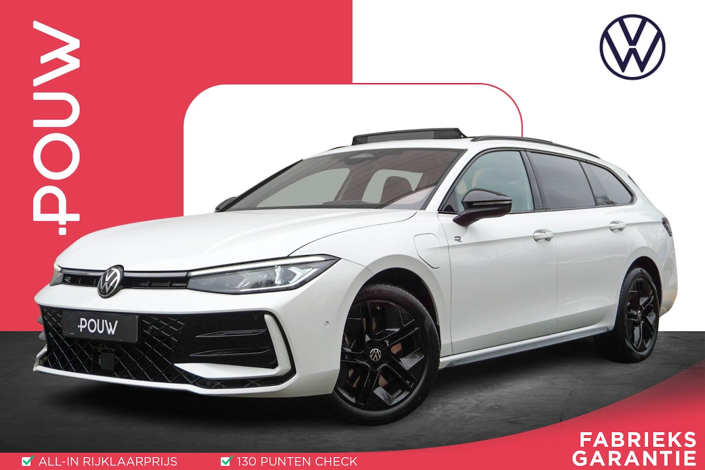 Volkswagen Passat Variant - 1.5 eHybrid 272pk R-Line Edition | SoH 99% | Head-up | Panoramadak | Trekhaak - AutoWereld.nl
