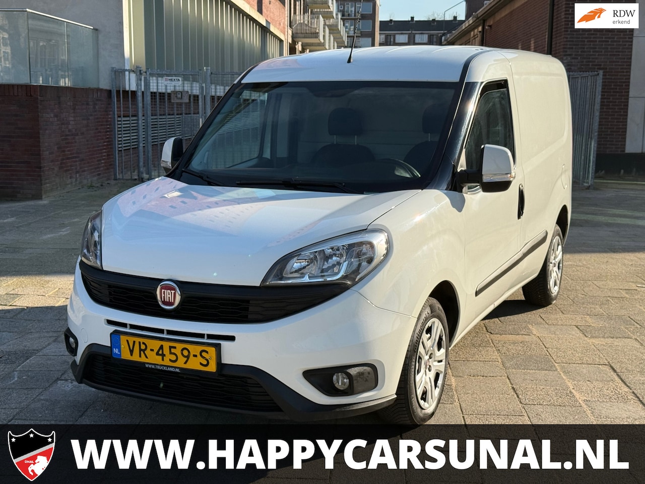 Fiat Doblò Cargo - 1.3 MJ L1H1 SX 1.3 MJ L1H1 SX, NIEUWE APK, NAVI, NAP 139.000 - AutoWereld.nl