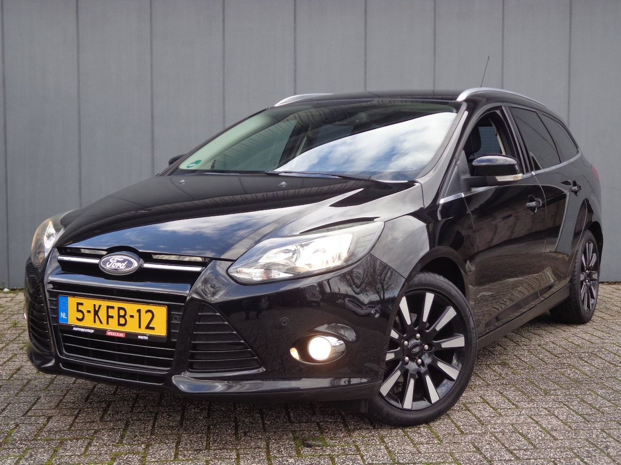 Ford Focus Wagon - 1.0 EcoBoost Titanium Top Staat Vol.Onderhoud - AutoWereld.nl