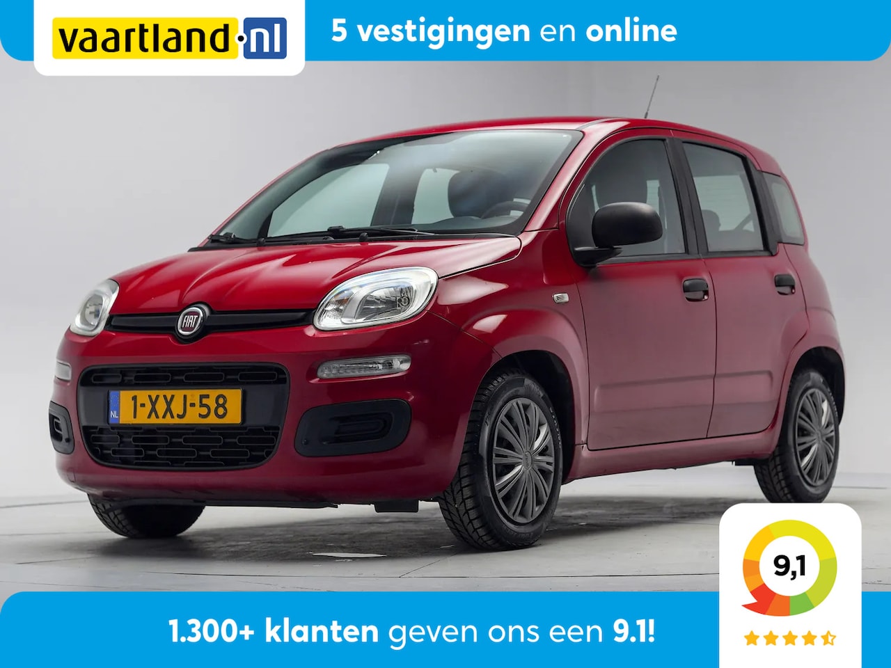 Fiat Panda - 0.9 TwinAir Pop [ Radio CD Isofix Stuurbekrachtiging ] - AutoWereld.nl