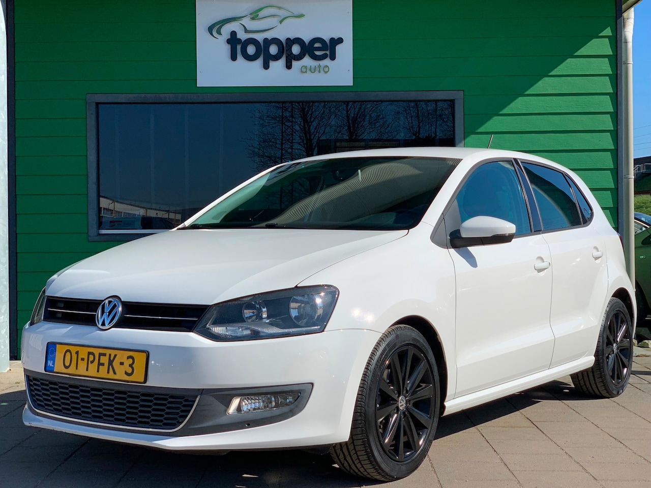 Volkswagen Polo - 1.2 TSI Highline|Automaat|Clima|Navi|Cruise| - AutoWereld.nl