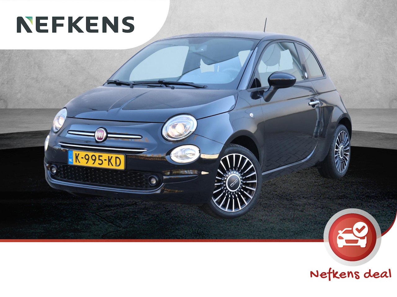 Fiat 500 - 1.0 Hybrid Launch Edition | 1ste eigenaar | Glazen dak | Climate | AppleCarPlay/Android | - AutoWereld.nl